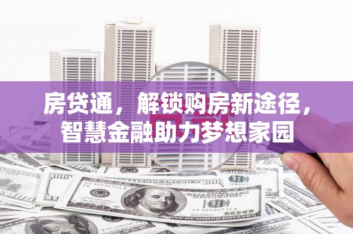 岭东房贷通，解锁购房新途径，智慧金融助力梦想家园