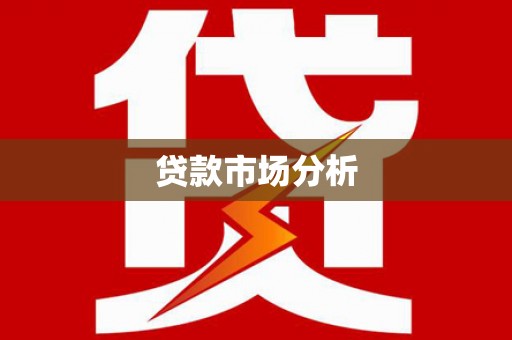 岭东贷款市场分析