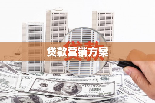 岭东贷款营销方案