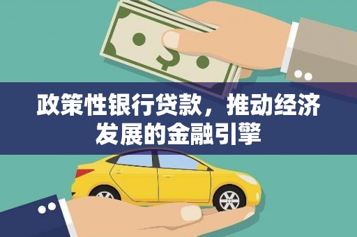 岭东政策性银行贷款，推动经济发展的金融引擎