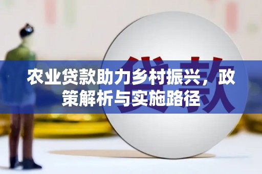 岭东农业贷款助力乡村振兴，政策解析与实施路径