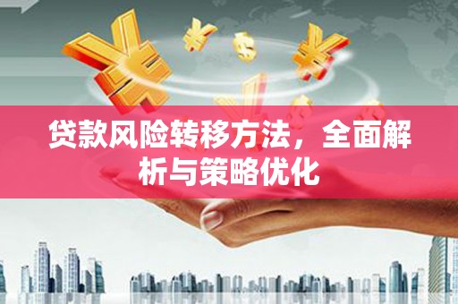 岭东贷款风险转移方法，全面解析与策略优化