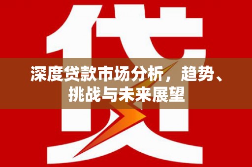 岭东深度贷款市场分析，趋势、挑战与未来展望