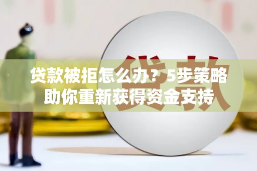 岭东贷款被拒怎么办？5步策略助你重新获得资金支持