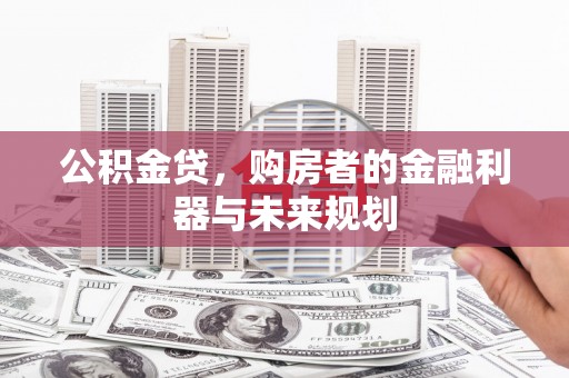 岭东公积金贷，购房者的金融利器与未来规划