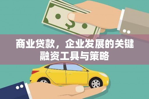 岭东商业贷款，企业发展的关键融资工具与策略