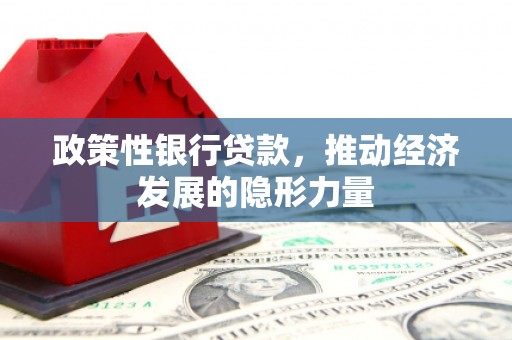 岭东政策性银行贷款，推动经济发展的隐形力量
