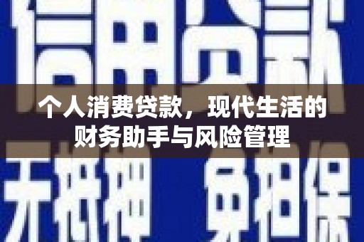 岭东个人消费贷款，现代生活的财务助手与风险管理