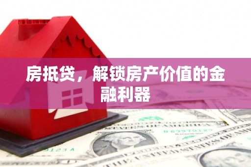 岭东房抵贷，解锁房产价值的金融利器