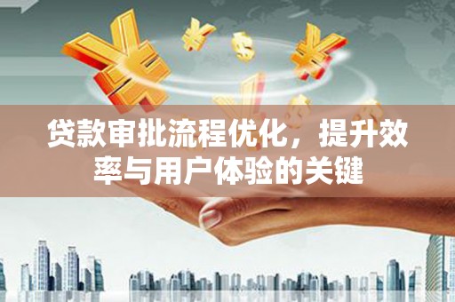 岭东贷款审批流程优化，提升效率与用户体验的关键
