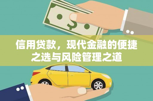 岭东信用贷款，现代金融的便捷之选与风险管理之道