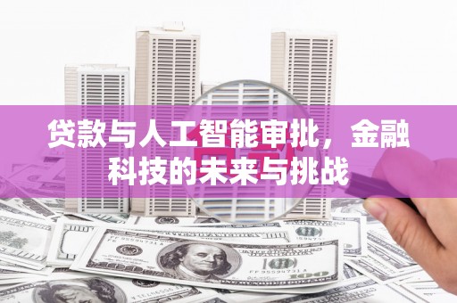 岭东贷款与人工智能审批，金融科技的未来与挑战