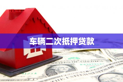 岭东车辆二次抵押贷款