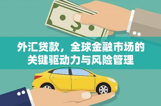 岭东外汇贷款，全球金融市场的关键驱动力与风险管理