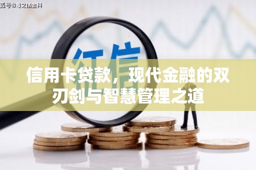 岭东信用卡贷款，现代金融的双刃剑与智慧管理之道