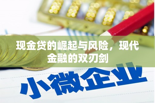 岭东现金贷的崛起与风险，现代金融的双刃剑