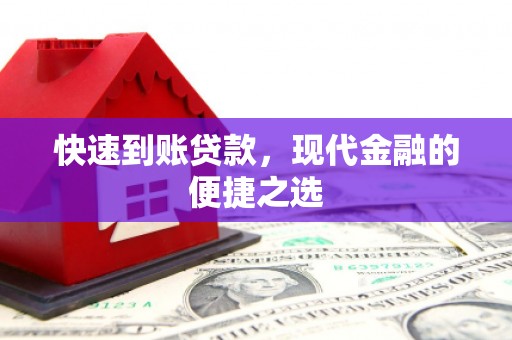 岭东快速到账贷款，现代金融的便捷之选