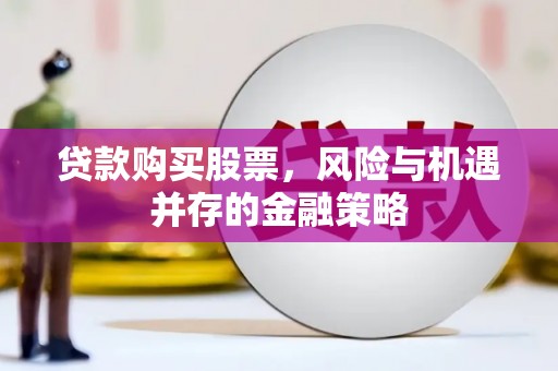 岭东贷款购买股票，风险与机遇并存的金融策略