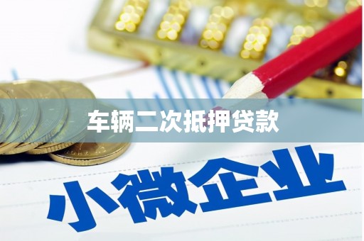 岭东车辆二次抵押贷款