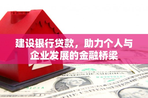 岭东建设银行贷款，助力个人与企业发展的金融桥梁