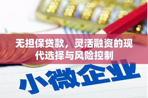 岭东无担保贷款，灵活融资的现代选择与风险控制