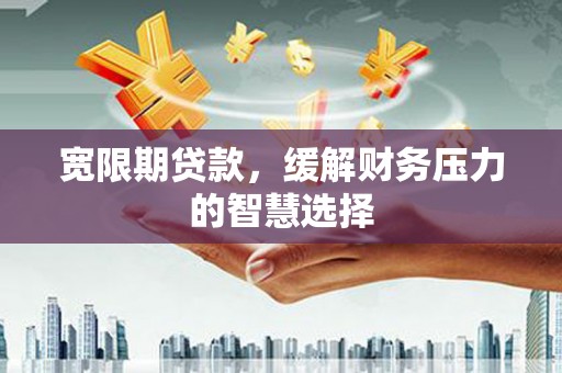 岭东宽限期贷款，缓解财务压力的智慧选择