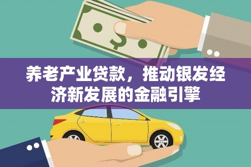 岭东养老产业贷款，推动银发经济新发展的金融引擎