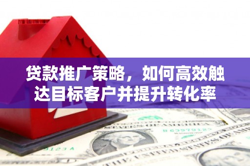 岭东贷款推广策略，如何高效触达目标客户并提升转化率