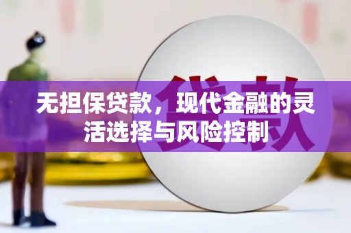 岭东无担保贷款，现代金融的灵活选择与风险控制