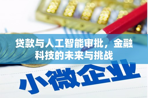 岭东贷款与人工智能审批，金融科技的未来与挑战