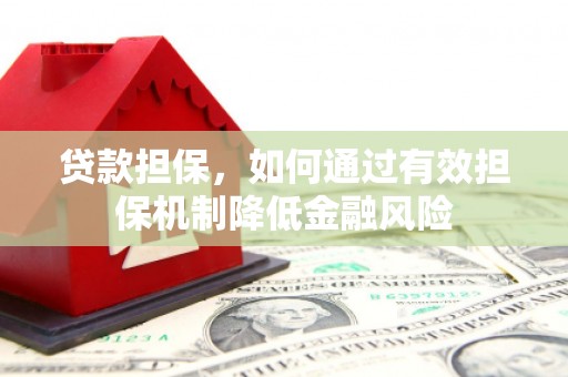 岭东贷款担保，如何通过有效担保机制降低金融风险