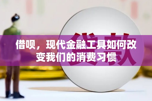 岭东借呗，现代金融工具如何改变我们的消费习惯