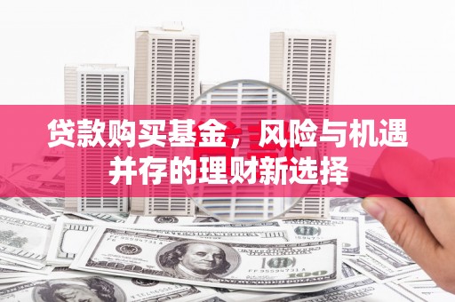 岭东贷款购买基金，风险与机遇并存的理财新选择