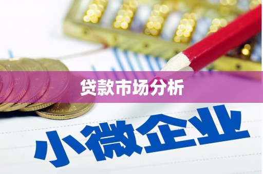 岭东贷款市场分析