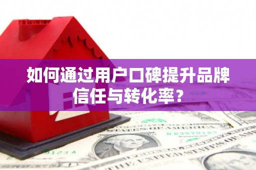 岭东如何通过用户口碑提升品牌信任与转化率？