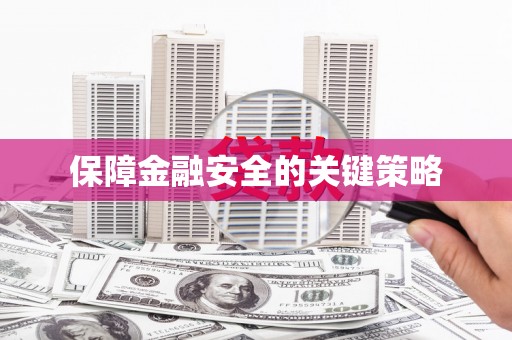 岭东保障金融安全的关键策略
