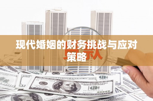 岭东现代婚姻的财务挑战与应对策略
