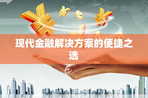 岭东现代金融解决方案的便捷之选
