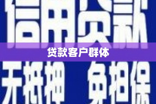 岭东贷款客户群体
