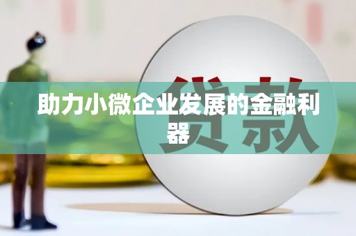 岭东助力小微企业发展的金融利器
