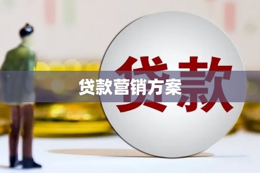 岭东贷款营销方案